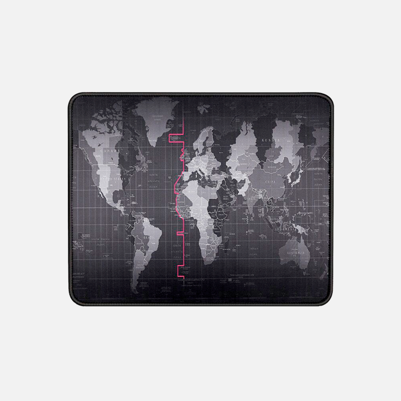 Tapis de souris carte du monde 18 pouces